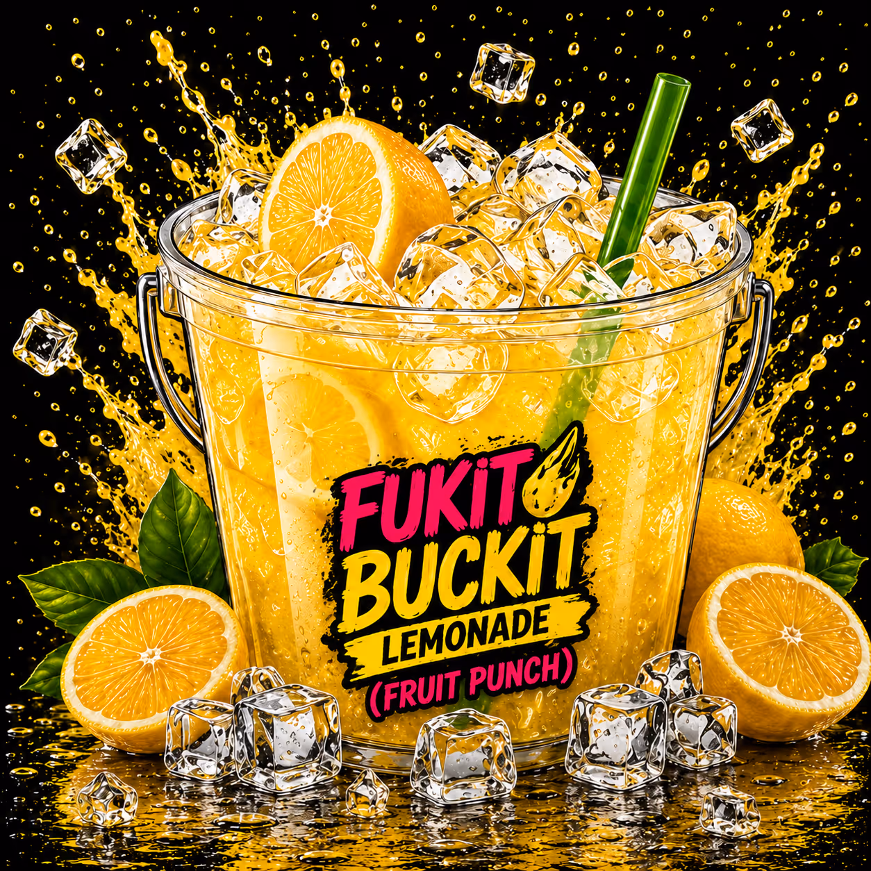 Ice cold lemonade